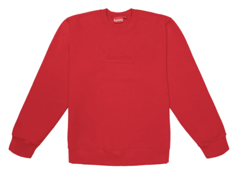 Supreme Cutout Logo Crewneck SS20 (SS20SW70) Men Sizes S-XL