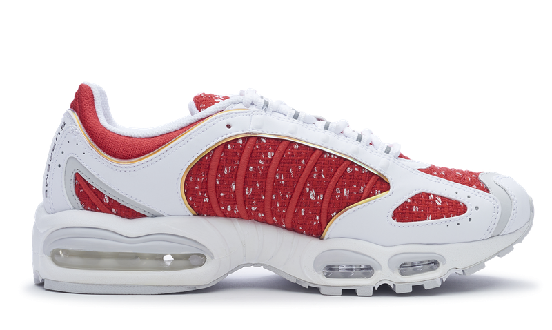 Nike Air Max Tailwind 4 x Supreme White Red (AT3854-100) Men's Size 8-12 Shoes