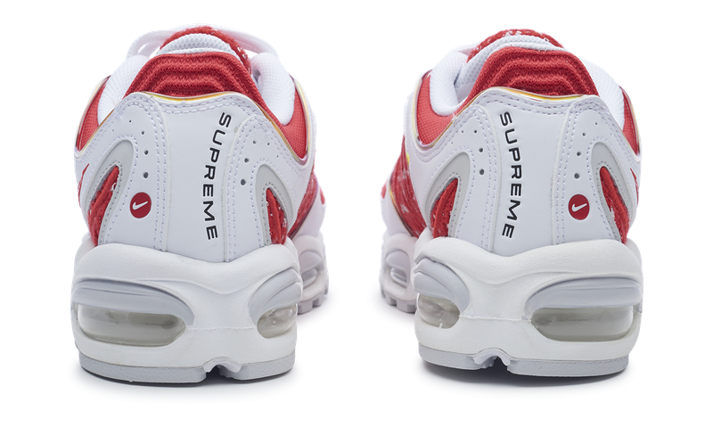 Nike Air Max Tailwind 4 x Supreme White Red (AT3854-100) Men's Size 8-12 Shoes