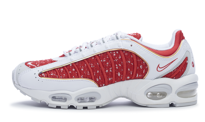 Nike Air Max Tailwind 4 x Supreme White Red (AT3854-100) Men's Size 8-12 Shoes