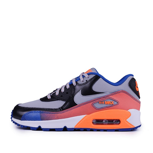Nike Air Max 90 Premium Leather Multi Color GS (724879-002) Youth Size 5Y-7Y