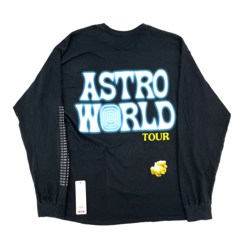 Travis Scott Astroworld Tour Wish You Were Here L/S (93665-437) Men's Size S-2XL