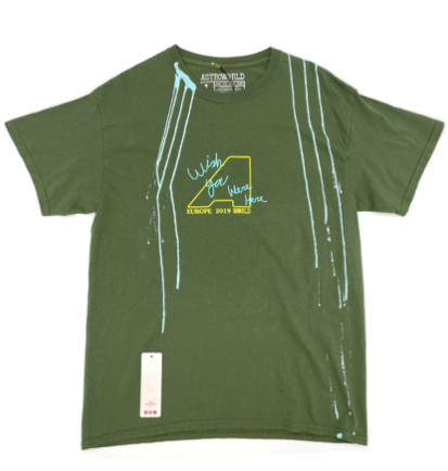 Travis Scott Astroworld Live In Europe Green Tee (93665-351) Men's Size S-XXL