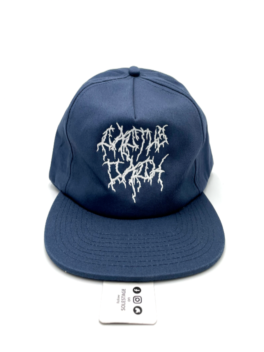 Travis Scott Cactus Jack Lightning Snapback Hat Navy (93665-0076) One Size