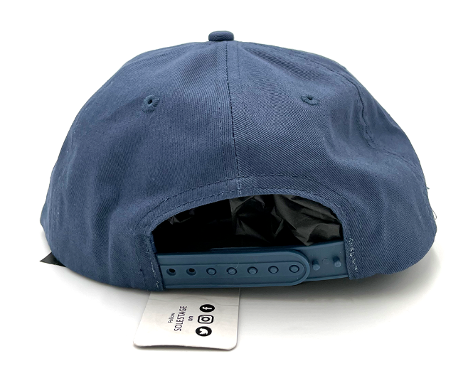 Travis Scott Cactus Jack Russian Snapback Hat Navy (93665-0079) One Size