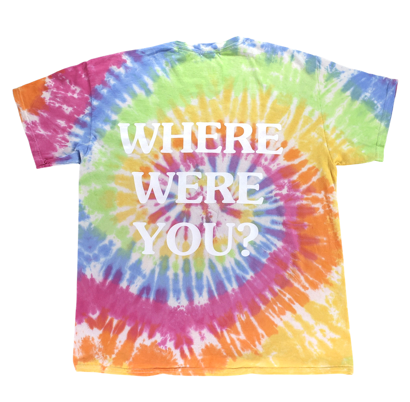 Travis Scott I Went To Astroworld Tie Dye Tee 93665-237 Men's Size S-XXL