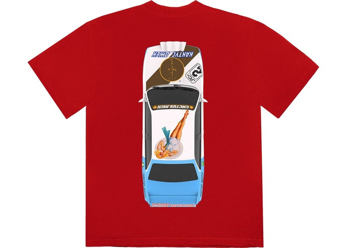 Travis Scott JACKBOYS Vehicle T-Shirt Red