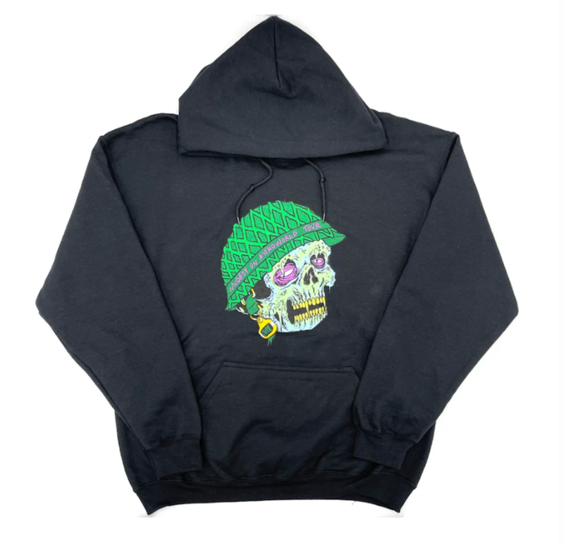 Travis Scott x Sheck Wes Mudboy on Astroworld Tour Hoodie