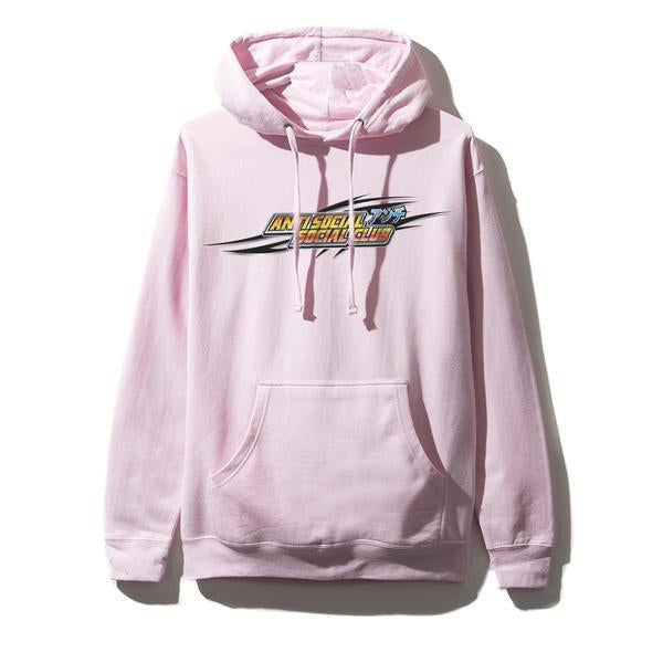 Anti Social Social Club Motor Sport Pink Hoodie ASSW447 Men s Size S Solestage