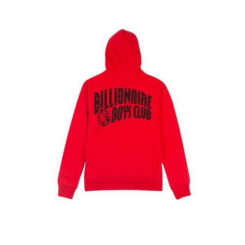 Billionaire boys club arch hoodie tango red
