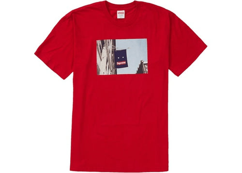 Banner Tee Red