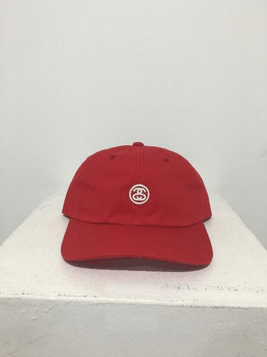 Stussy Contrast Strap Cap Red