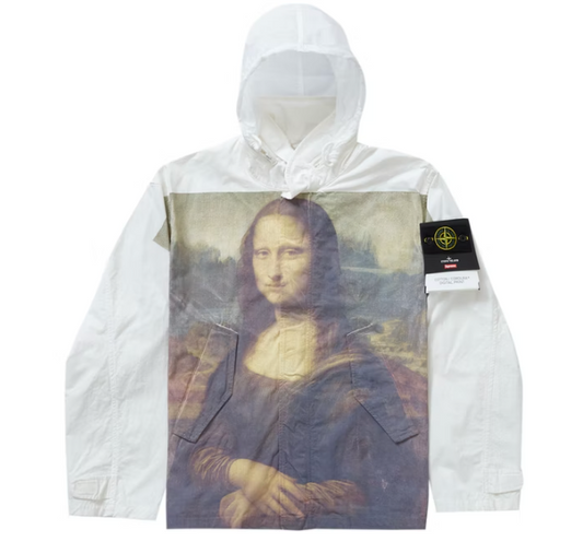 Supreme Stone Island Cotton Cordura Shell Jacket Mona Lisa