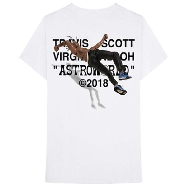 Travis Scott X Virgil Abloh Astroworld By A Thread Tee