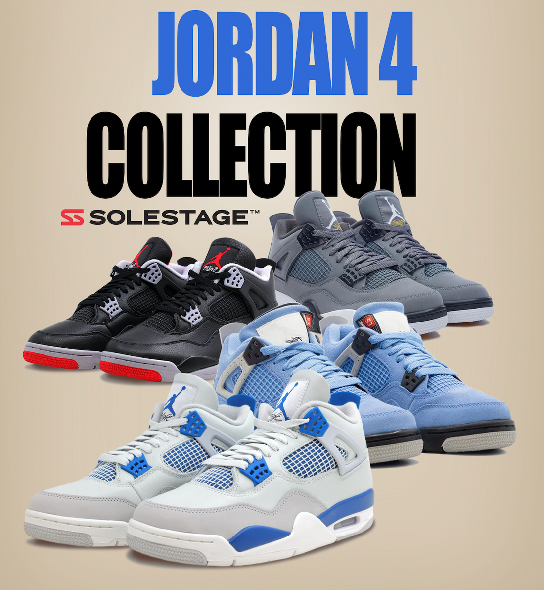 Jordan 4s are one of the most iconic sneaker