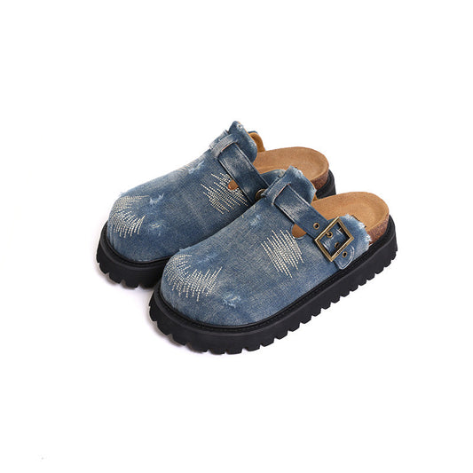 Lookun denim Clog