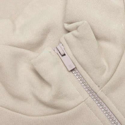 Fear of God Essentials Half Zip Sweat 'Wheat'