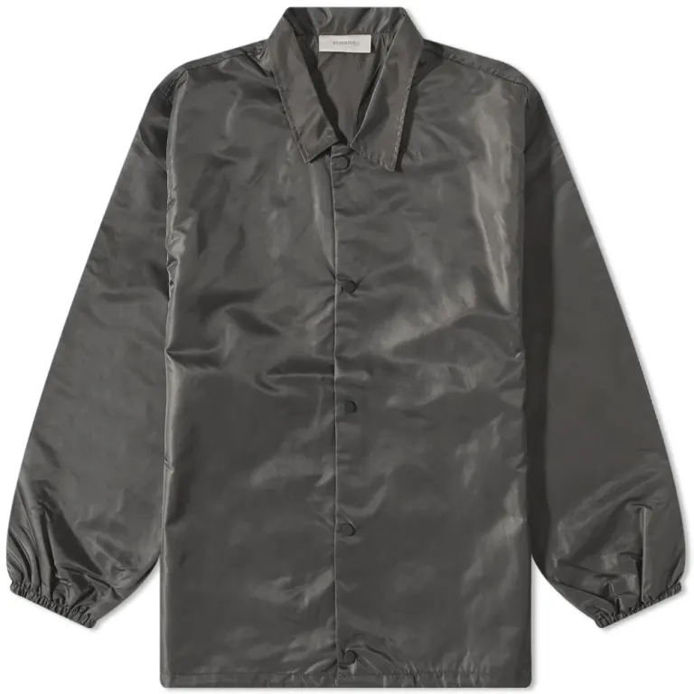 Fear of God Essentials Coaches Jacket 'Off Black'