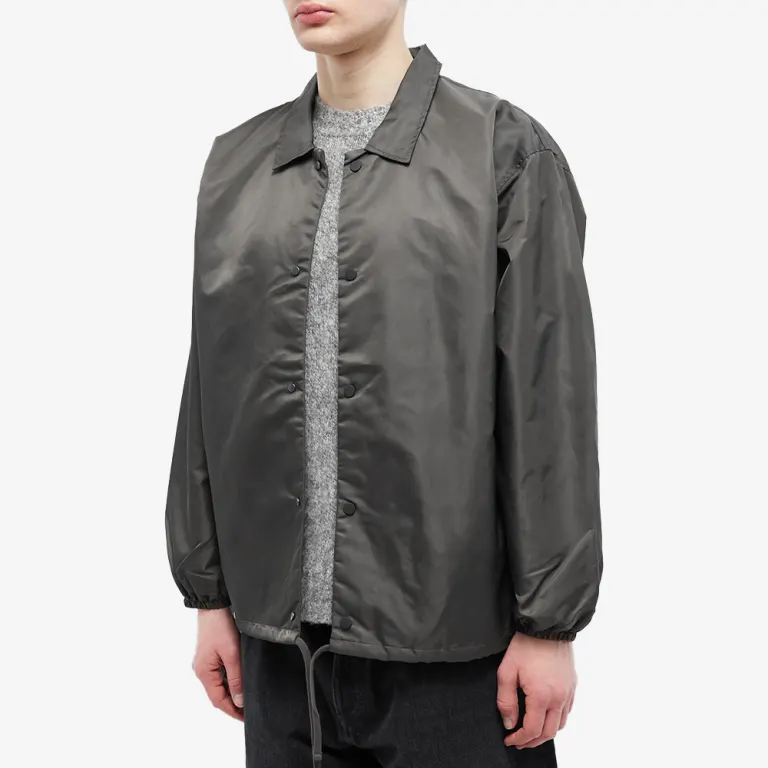 Fear of God Essentials Coaches Jacket 'Off Black'