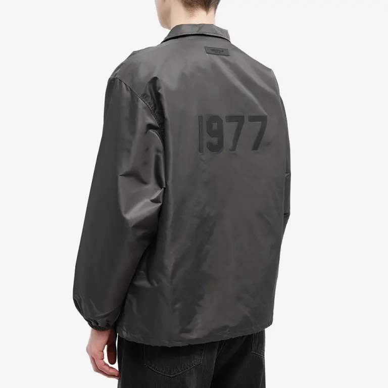Fear of God Essentials Coaches Jacket 'Off Black'