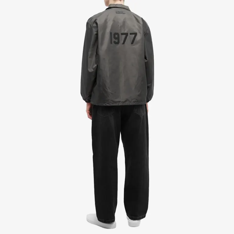 Fear of God Essentials Coaches Jacket 'Off Black'