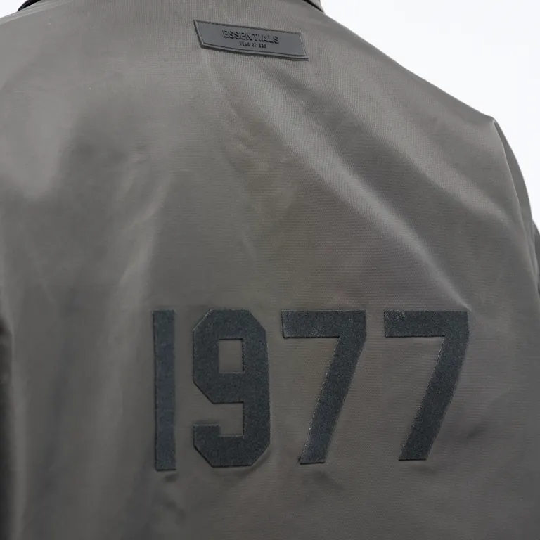 Fear of God Essentials Coaches Jacket 'Off Black'