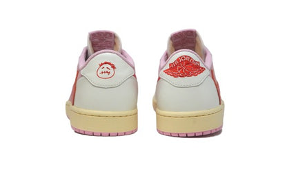 Jordan 1 Retro Low OG SP Travis Scott Sail Tropical Pink  IQ7604-101