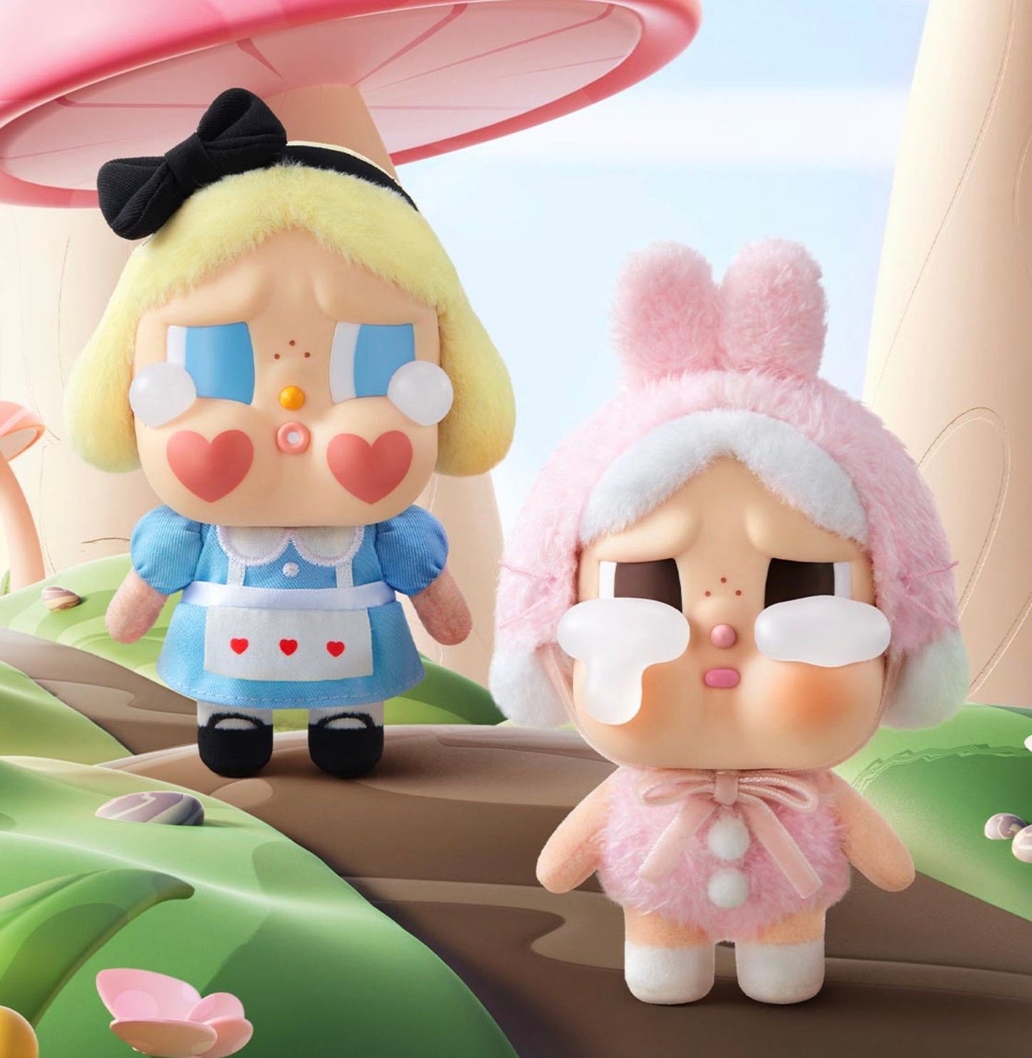 POP MART CRYBABY Crying Again Series-Vinyl Face Plush Blind Box