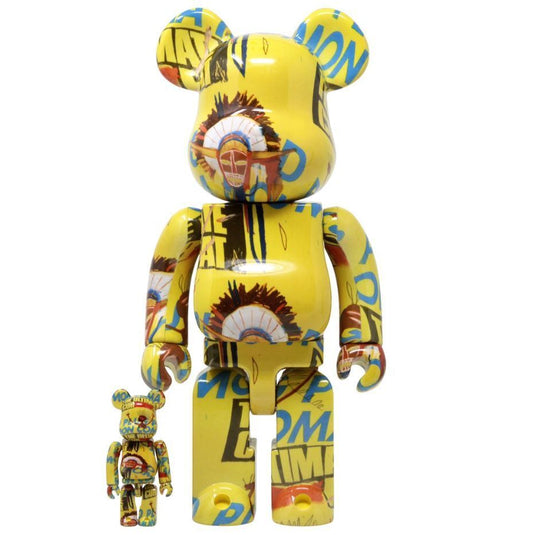 Medicom Toy x BE@RBRICK 100% & 400% Set #3 / Andy Warhol & Jean-Michel OneSize