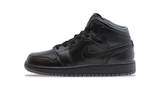 nike Air Jordan 1 Retro Mid GS 'Black Dark Grey'