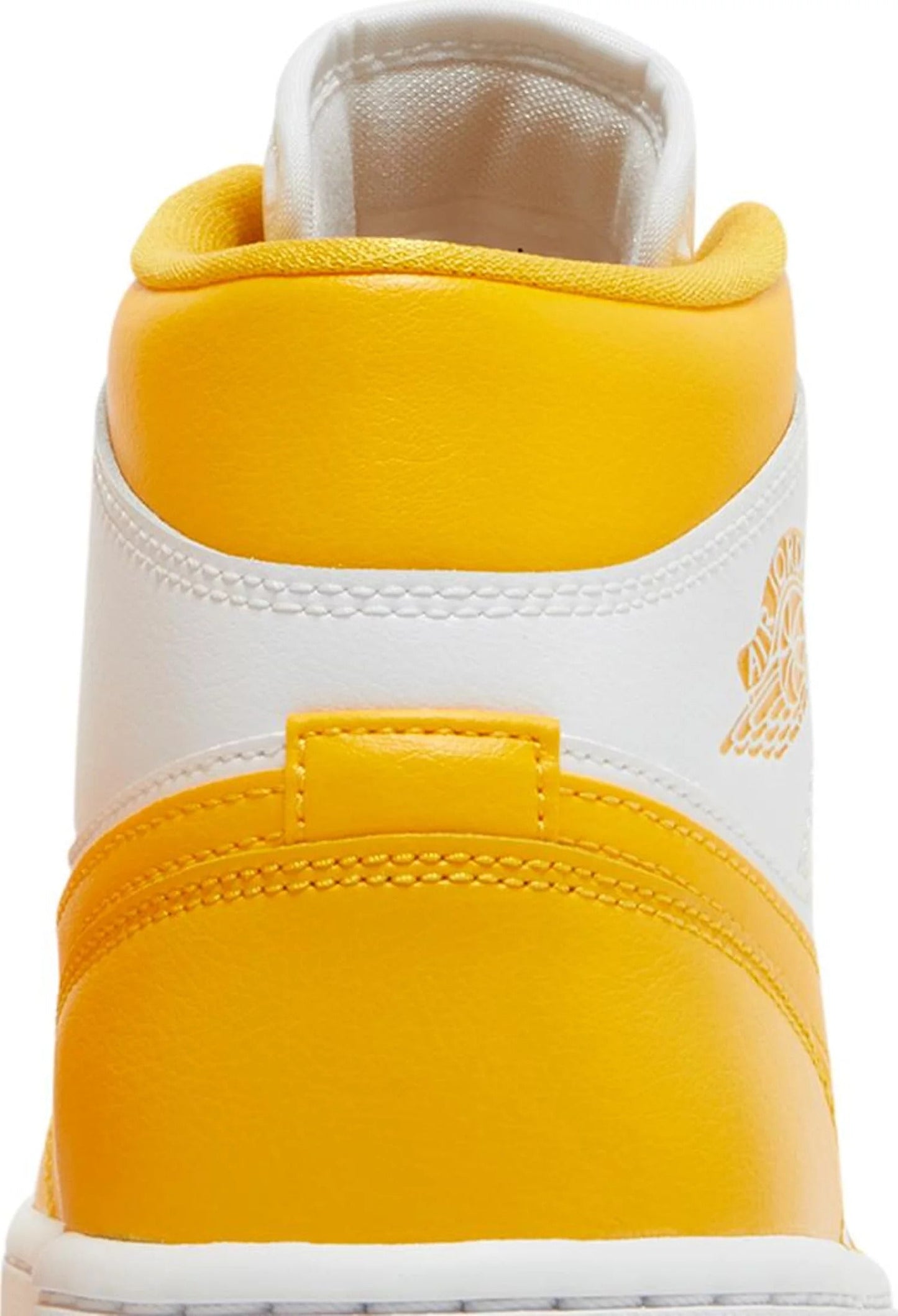 Nike Jordan 1 Mid White University Gold (W) (BQ6472-117) Women's Size 6-12