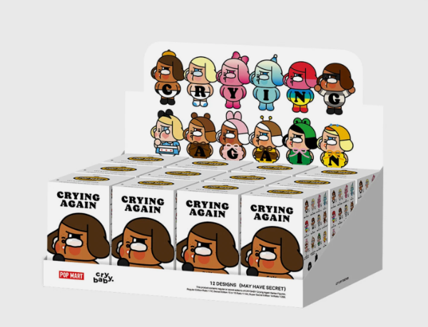 POP MART CRYBABY Crying Again Series Figures (PM-016647) Single Box