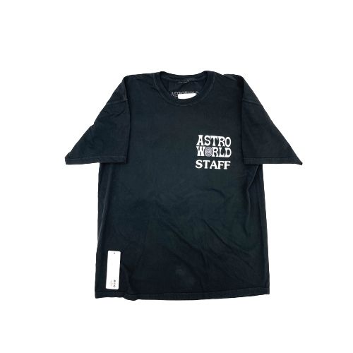 Travis Scott Astroworld Staff Tee Black (83665-118) Men's Size M-L
