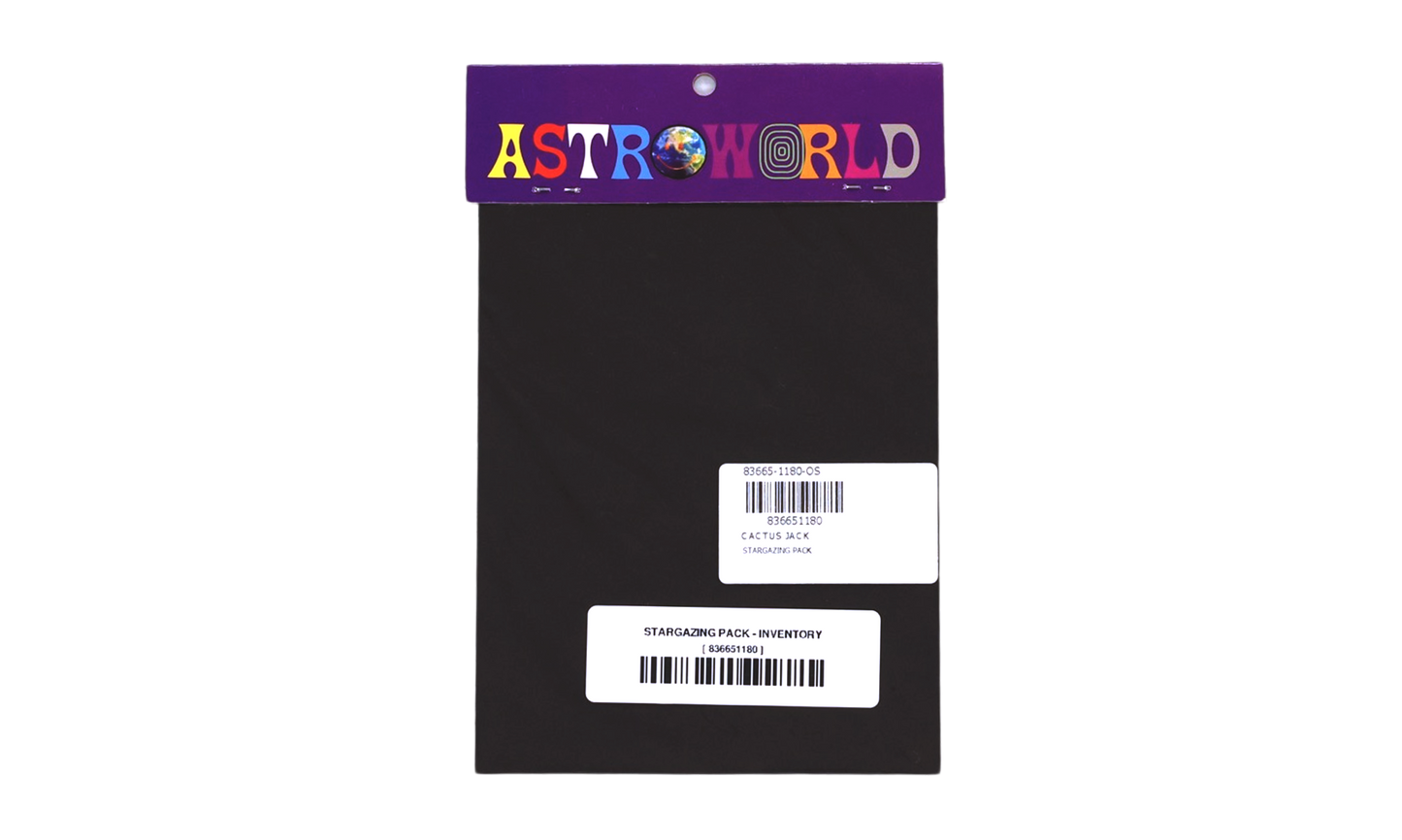 Travis Scott Astroworld Stargazing Sticker Pack Multi (83665-1180) One Size