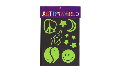 Travis Scott Astroworld Stargazing Sticker Pack Multi (83665-1180) One Size