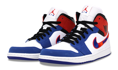 Nike Jordan 1 Mid Multicolored Swoosh 2020 (852542-146) Men's Size 7-11