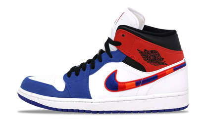 Nike Jordan 1 Mid Multicolored Swoosh 2020 (852542-146) Men's Size 7-11