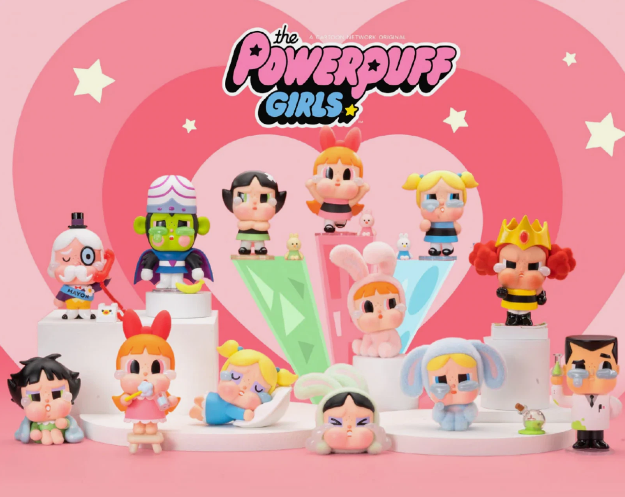 POP MART Crybaby x Powerpuff Girls Series Figures (PM-270511) Single Box