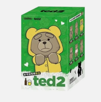POP MART Ted2 Teddy Bear Action Plush Series (PM-044831) Single Blind Box