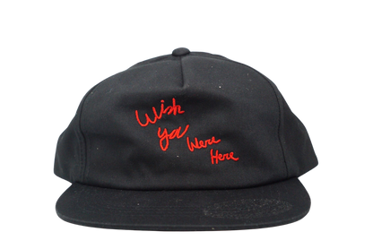 Travis Scott Wish You Were Here Snapback Hat Black (93665-0038) One Size