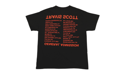Travis Scott Birds Eye View Flame Tour Tee (93665-220) Men's Size S-2XL