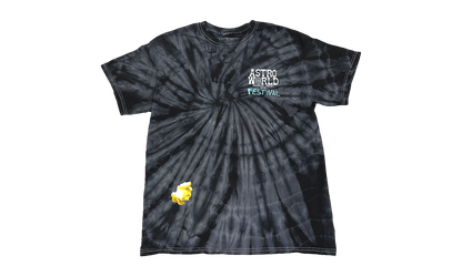 Travis Scott Festival Airbrush Tee Black Tie Dye (93665-241) Men's Size S-2XL