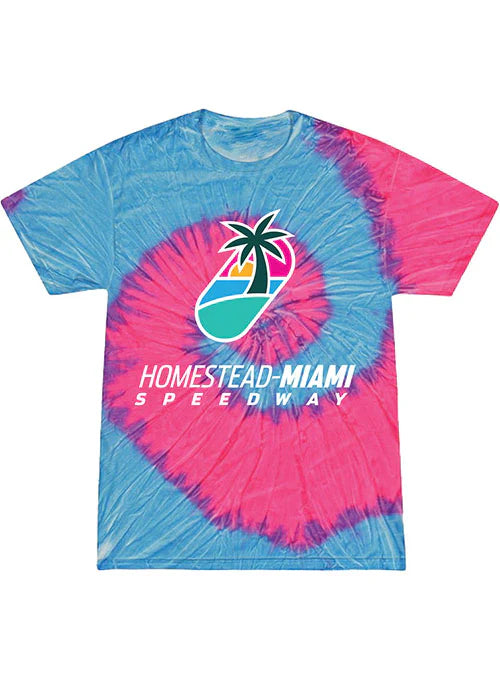 Travis Scott Miami Festival Run Tie Dye T-Shirt 93665-349 Men's Size S-XXL