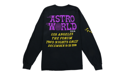 Travis Scott Astroworld LA Exclusive Long Sleeve Tee (93665-444) Mens Size S-2XL