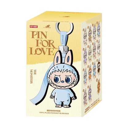 Pop Mart Labubu The Monsters Pin For Love Plush A-M Single Blind Box 1pc