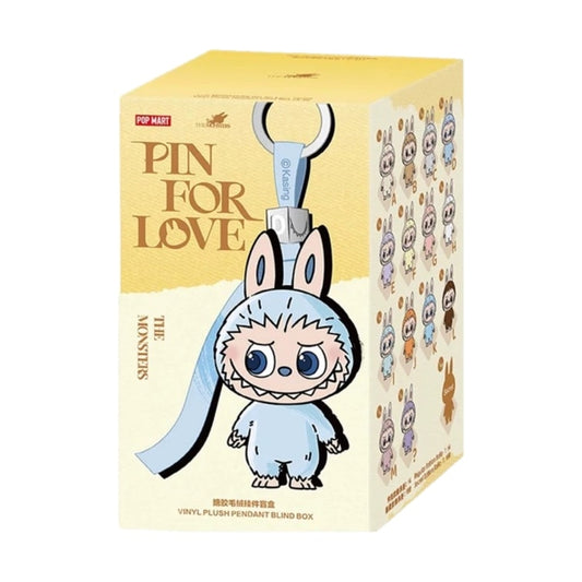 Pop Mart Labubu The Monsters Pin For Love Plush A-M Single Blind Box 1pc