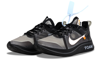 Nike Zoom Fly SP x OFF-WHITE Black 2018 (AJ4588-001) Men's Size 4-11