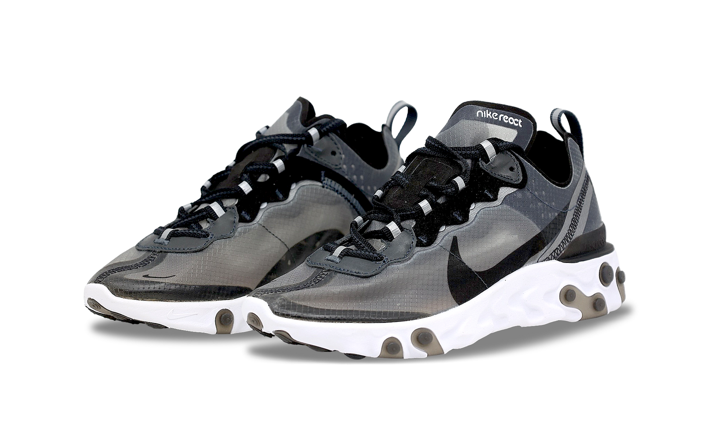 Nike React Element 87 Anthracite Black (AQ1090-001) Men's Size 4-7