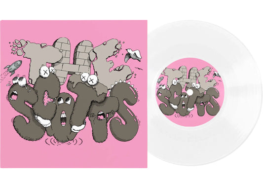 TRAVIS SCOTT The Scotts KAWS Vinyl III 7" White