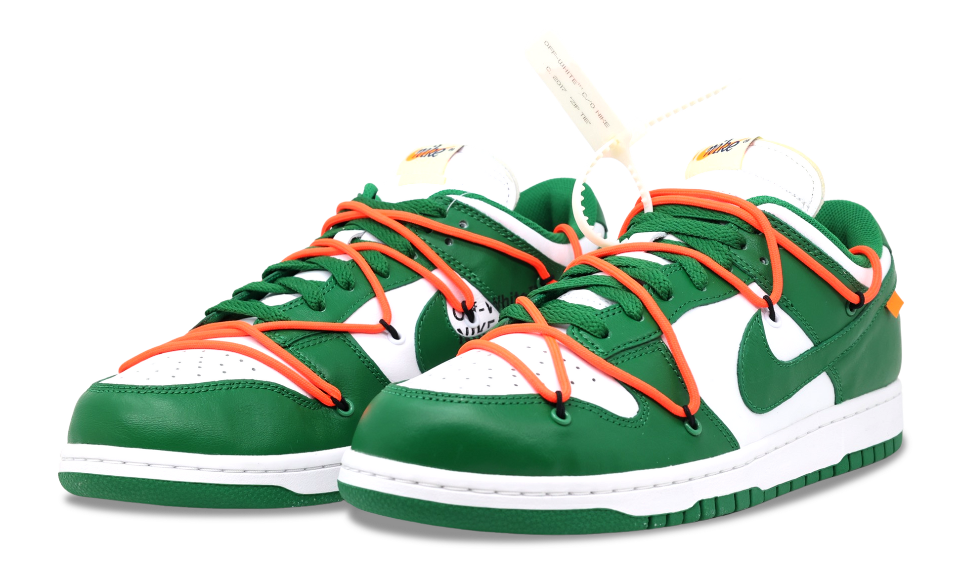 Nike Dunk Low x OFF-WHITE Pine Green 2019 for Sale
